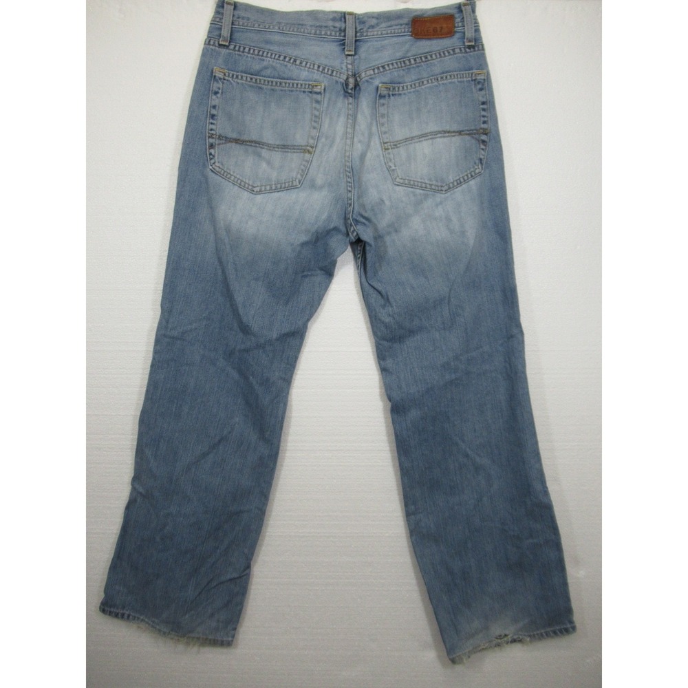Vintage 90s Y2K BKE 67 Distressed Straight Leg Jeans 33x32 Bryson